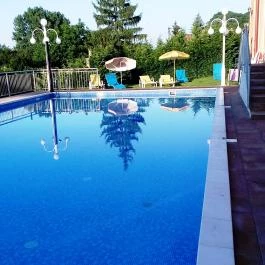 Hotel Bellevue, Esztergom - Medence/kert