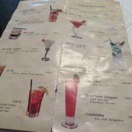 L. A. Bodegita Étterem Budapest - Étlap/itallap