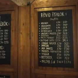 35 Café - Szerviz Budapest - Étlap/itallap