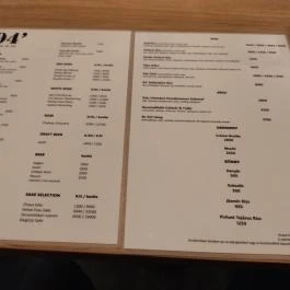 94' Konyha & Bár Budapest - Étlap/itallap