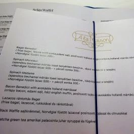 À la Maison Grand - Nádor utca Budapest - Étlap/itallap