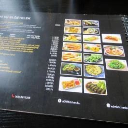 ADM Kitchen Budapest - Étlap/itallap