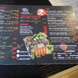 ADM Kitchen Budapest - Étlap/itallap