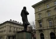 Ady Endre szobra Budapest