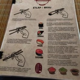 Adzuki Sushi & Wok Szentendre - Étlap/itallap