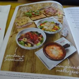 Akademia Italia Budapest - Étlap/itallap