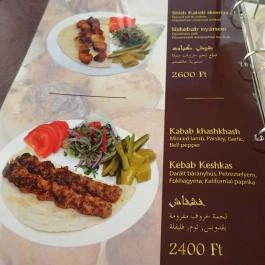 Al-Amir Szír Étterem & Kávézó Budapest - Étlap/itallap