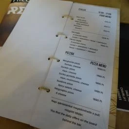 Alap Cafe Budapest - Étlap/itallap