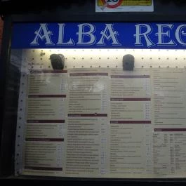 Alba Regia Vendéglő Budapest - Étlap/itallap