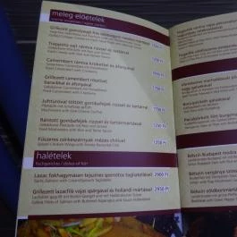 Alba Regia Vendéglő Budapest - Étlap/itallap