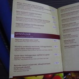 Alba Regia Vendéglő Budapest - Étlap/itallap