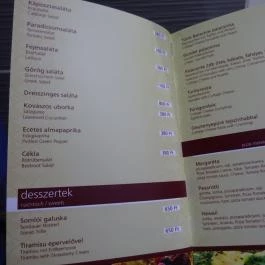 Alba Regia Vendéglő Budapest - Étlap/itallap