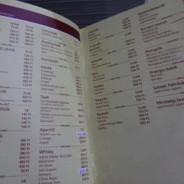 Alba Regia Vendéglő Budapest - Étlap/itallap