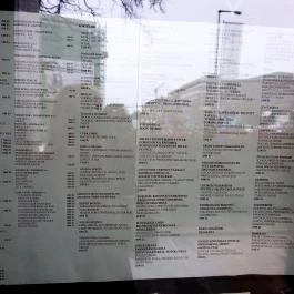 Alcazar, Budapest - Étlap/itallap