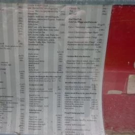 Alfa Art Hotel Étterme Budapest - Étlap/itallap