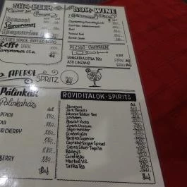 Allday Cafe Budapest - Étlap/itallap