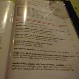 Ambrózia Étterem és Panzió Kazincbarcika - Étlap/itallap