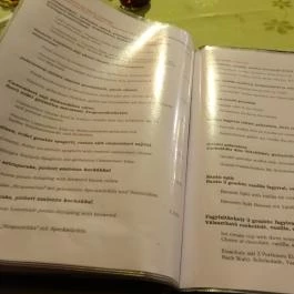 Ambrózia Étterem és Panzió Kazincbarcika - Étlap/itallap