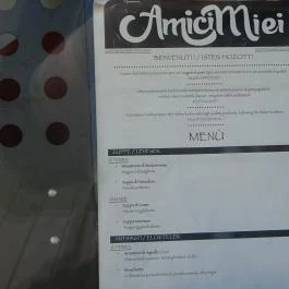 Amici Miei Budapest - Étlap/itallap