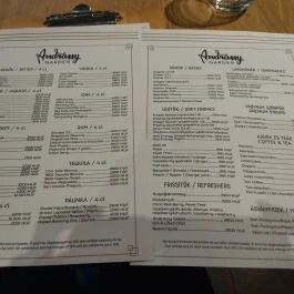 Andrássy Garden Budapest - Étlap/itallap