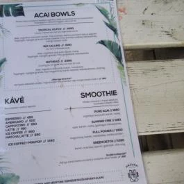 Anjuna Ice Pops - Lövőház utca Budapest - Étlap/itallap