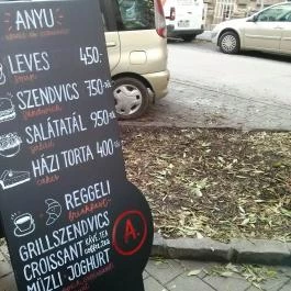 Anyu Leves & Szendvics Budapest - Étlap/itallap