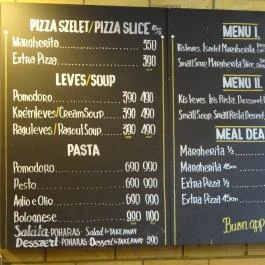 APExpress Budapest - Étlap/itallap