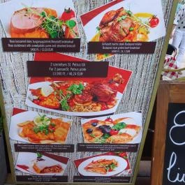 Apostolok Étterem és Jégbüfé Budapest - Étlap/itallap