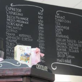 Arabica Café-Shop Budapest - Étlap/itallap
