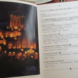 Aragvi Grúz Étterem Budapest - Étlap/itallap