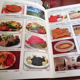 Aragvi Grúz Étterem Budapest - Étlap/itallap