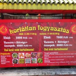 Arany Főnix Korlátlan Fogyasztás Grill & Wok Étterem, Érd - Étlap/itallap