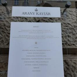 Arany Kaviár Étterem Budapest - Étlap/itallap