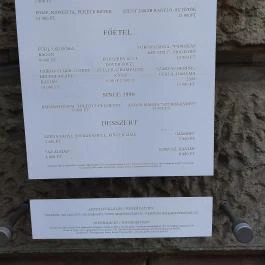 Arany Kaviár Étterem Budapest - Étlap/itallap