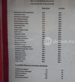 Arany Tenger Kínai Étterem