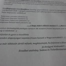 Aranykéz Ételbár Budapest - Egyéb