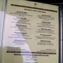 Araz Étterem Budapest - Étlap/itallap