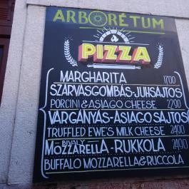 Arborétum Budapest - Étlap/itallap