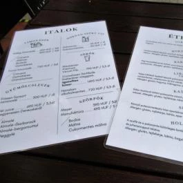 Around Pancake Budapest - Étlap/itallap