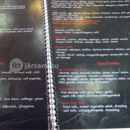 Aroy-Thai Restaurant & Sushi Bar Budapest - Étlap/itallap