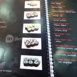 Aroy-Thai Restaurant & Sushi Bar Budapest - Étlap/itallap