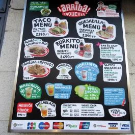 Arriba Taqueria - Széna tér, Budapest - Belső