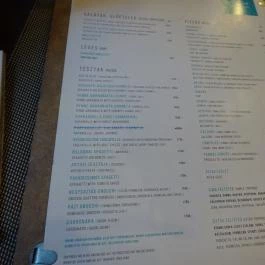 Artusi Pizza & Pasta Budapest - Étlap/itallap