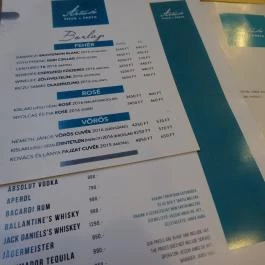 Artusi Pizza & Pasta Budapest - Étlap/itallap