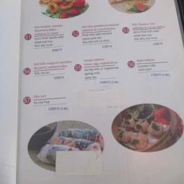 Asian Cuisine Pho Budapest - Étlap/itallap