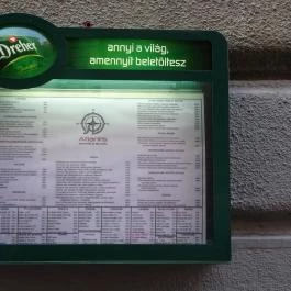 Atlantis Bisztró & Biliárd Budapest - Étlap/itallap