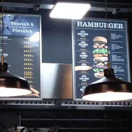 Átszálló Budapest - Étlap/itallap