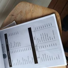 Átszálló Budapest - Étlap/itallap