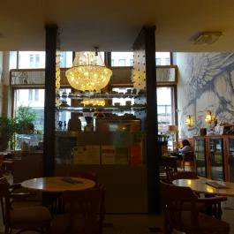 Belvárosi Auguszt Cukrászda Budapest - Belső