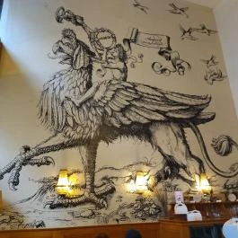 Belvárosi Auguszt Cukrászda Budapest - Belső